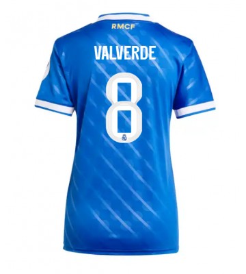 Real Madrid Federico Valverde #8 Replik 3rd trikot Damen 2025-26 Kurzarm